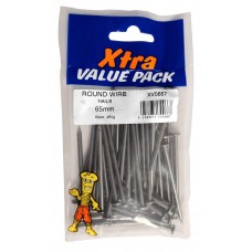 65mm Round Wire Nails 250G Xtra Value