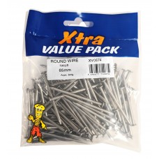 65mm Round Wire Nails 500G Xtra Value