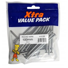 100mm Galv Round Wire Nails 250G Xtra Value