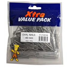 40mm Oval Nails 500G Xtra Value