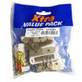 Twin Magnetic Catch 8Kgs White 10 Per Pack