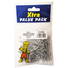 8 X 1 Pozi Csk Twinthread Screws Xtra Value 95 Per Pack