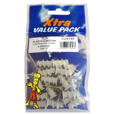 Nylon Plasterboard Fixings Xtra Value (Sm) 15 Per Pack