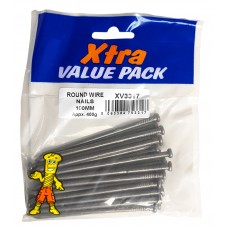 100mm Round Nails Xtra Value 400G Per Pack