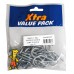  60mm x 10g Screw Hooks Zinc 30 Per Pack