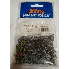 15mm Veneer Pins 100G Xtra Value