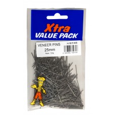 25mm Veneer Pins 100G Xtra Value