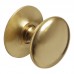 50mm Brass Cupboard Knob (1 per Card)