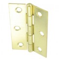 2'' Carded Butt Hinges Brassed 1 Pair