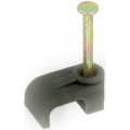 6.0mm Cable Clips T & E Grey 10 Per Pack