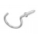 1"  CHROME CUP HOOKS 100 PER PACK EXTRA VALUE
