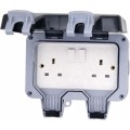 2 GANG 13AMP DOUBLE POLE IP66