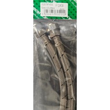 300 x 15 x 1/2" Tap Connector Flexi Hose (pair)