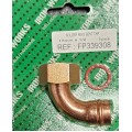 15mm x 1/2" Solder Ring Tap Connector Bent (1 pack)