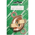 15mm x 1/2" End Feed Tap Bent ( 2 PACK )