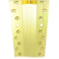 Flr Trim Carpet To Carpet Twin Grip Gold 1 Per Pack