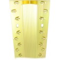 Flr Trim Carpet To Carpet Twin Grip Gold 1 Per Pack