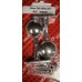 25mm End Bracket Chrome  2 Per Pack