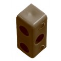 Brown Modesty Blocks 50Pcs Xtra Value 50 Per Pack