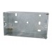 25mm 2 Gang Metal Box 1 Per Pack
