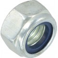M8 Nyloc Nuts Zinc Plated 6 Per Pack