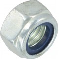 M6 Nyloc Nuts Zinc Plated 10 Per Pack