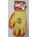 Orange Grip Gloves Size 10