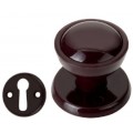 Brown Mortice Knob 1 Pair