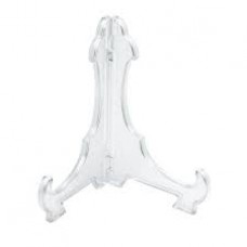 Large Plate Stands Clear 1 Per Pack