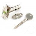 Security Door Bolt + Rack Key Nickel 1 Per Pack