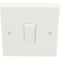 10A 1G 2W Switch Sq White 1 Per Pack