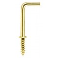 1 1/2" Dresser/ Square Hook Brassed 