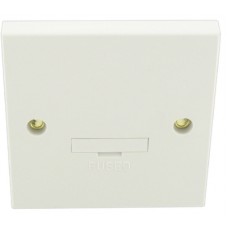 13A Fused Spur Unit  Sq White 1 Per Pack