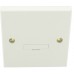 13A Fused Spur Unit  Sq White 1 Per Pack