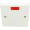 13A Fused Spur Unit + Neon Sq White 1 Per Pack