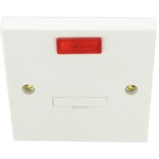 13A Fused Spur Unit + Neon Sq White 1 Per Pack