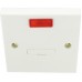 13A Fused Spur Unit + Neon Sq White 1 Per Pack